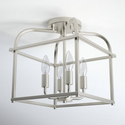 Condor 4-Light Dimmable Semi Flush Mount