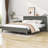 Audrey Wooden Platform Bed with Headboard and Slats Support-1452716386-1452716384