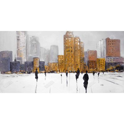 City on the horizon - 15.75"x31.50" Desk mat