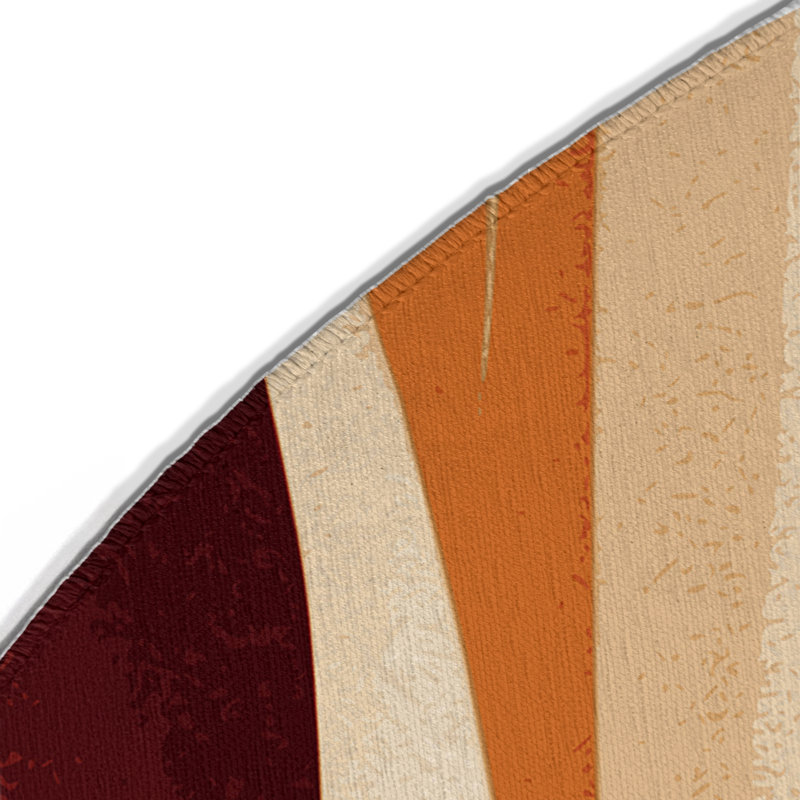 Vista Glow Indoor And Outdoor Area Rug, Round 5'