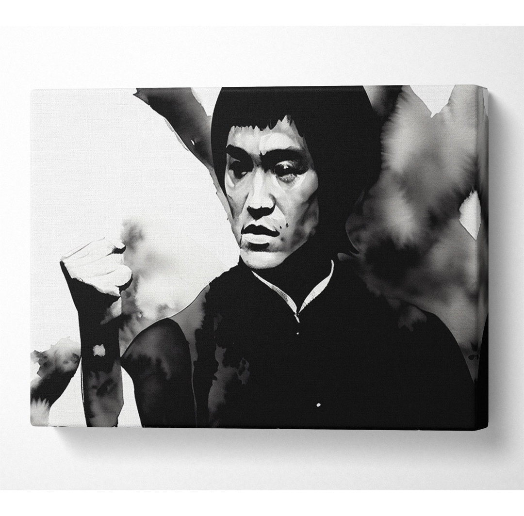 Bruce Lee Power of One - Kunstdrucke auf Leinwand