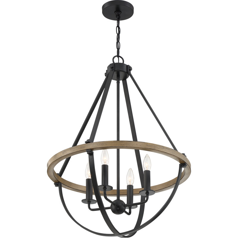 Thiele 4 - Light Dimmable Globe Chandelier