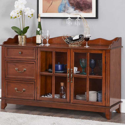 Modern minimalist multi-functional tea set cabinet