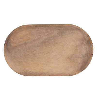 Bonjour Acacia Wood Plate