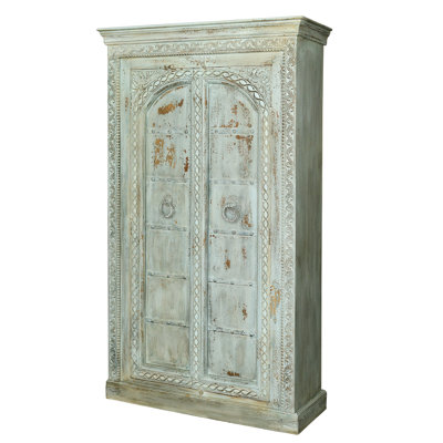 Andromeda 2 Door Solid Wood Wardrobe