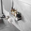 Tablette de douche murale en acier inoxydable