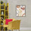 Cadre flottant Organic Earth Tones & Leaf, design par Camila Juncos-470257520-470257522