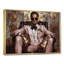 Loup de Wall Street avec lunettes, gant et classeur - homme, art mural-99291833-194296020