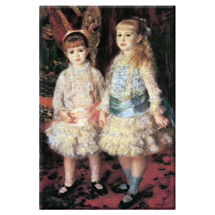 «The Girls Cahen Anvers», reproduction d'art sur toile tendue, 20" x 30"