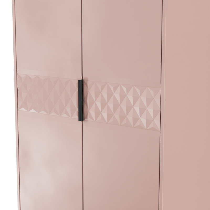 Tarkio Double Wardrobe, Pink