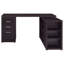 Tona Cappuccino 3-Drawer L-shape Computer Desk-1096983445