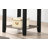 End Table With Open Shelf In
