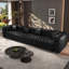 Modern Sofa Set, Faux Leather Upholstered Modular Sectional Couch with Pure Handmade Button Tufted Design, 3 Pillows, Multi Combination for Living Room-1960599435