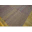 Tapis mauve / gris en laine noué à la main de conception unique 9 pi x 12 pi