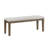 6-Piece Dining Table With Bench & 4 Side Chairs