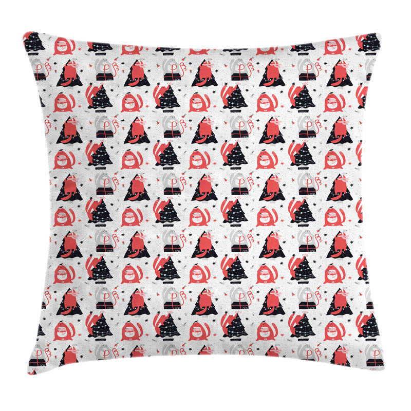 Watseka Square Scatter Cushion Cushion Cover, 16"H x 16"W