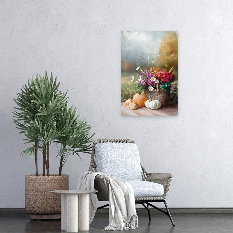 Art d'automne et saisons brunes VII, H 24 po x l 16 po