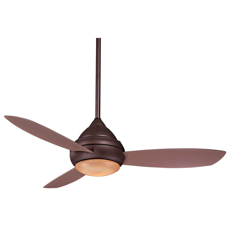 Minka Aire Concept III Wet Ceiling Fan, Oil Rubbed Bronze