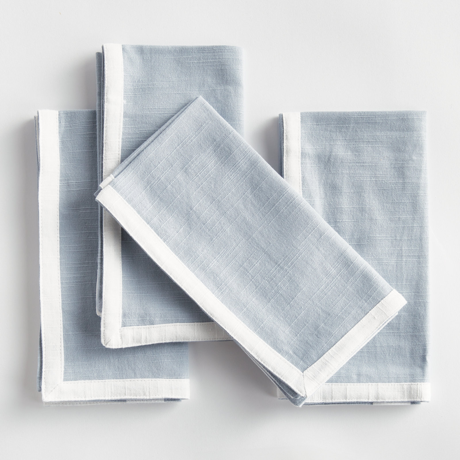 Nigel Napkin, Blue/White