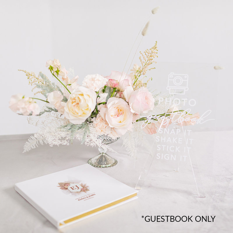 Livre d'or de mariage personnalisé
