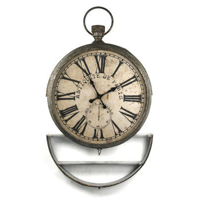 Metal Analog Wall Clock