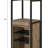 Narik Weathered Oak Finish Wine Rack