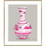 Indienne In Pink Giclee Print by Dana Gibson