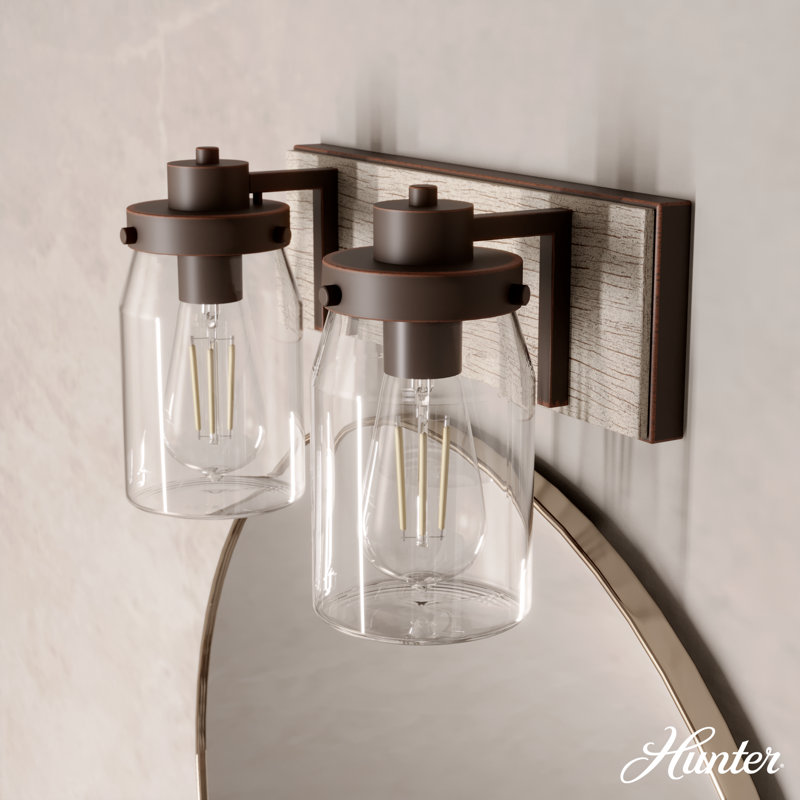 Devon 2 - Light Dimmable Vanity Light, Onyx Bengal