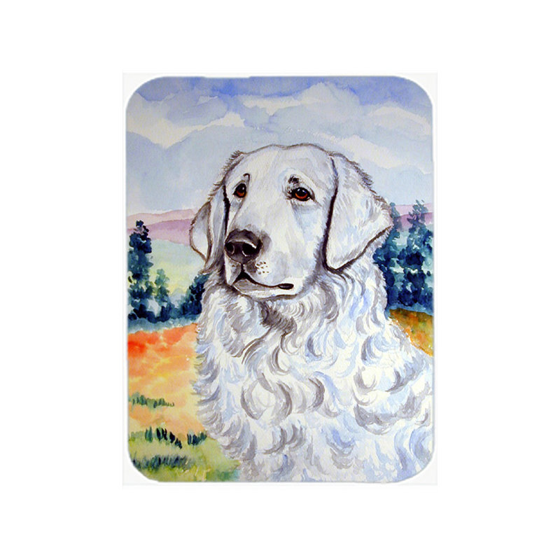 Planche à découper en verre kuvasz east urban home