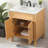 Rivers 30'' Single Bathroom Vanity with Marble Top-2003548899