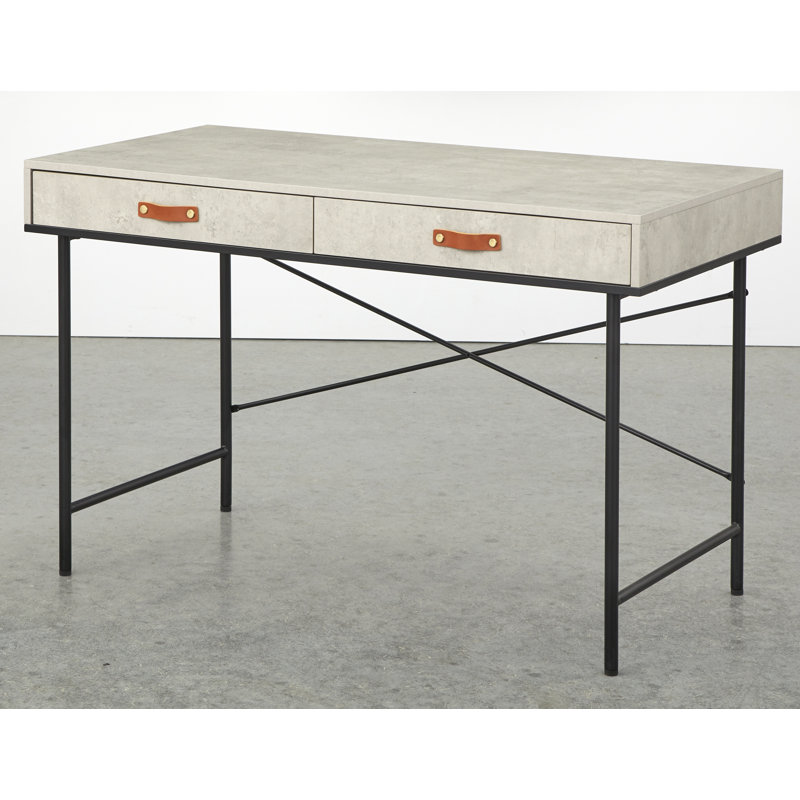 Absher Metal Base Writing Desk