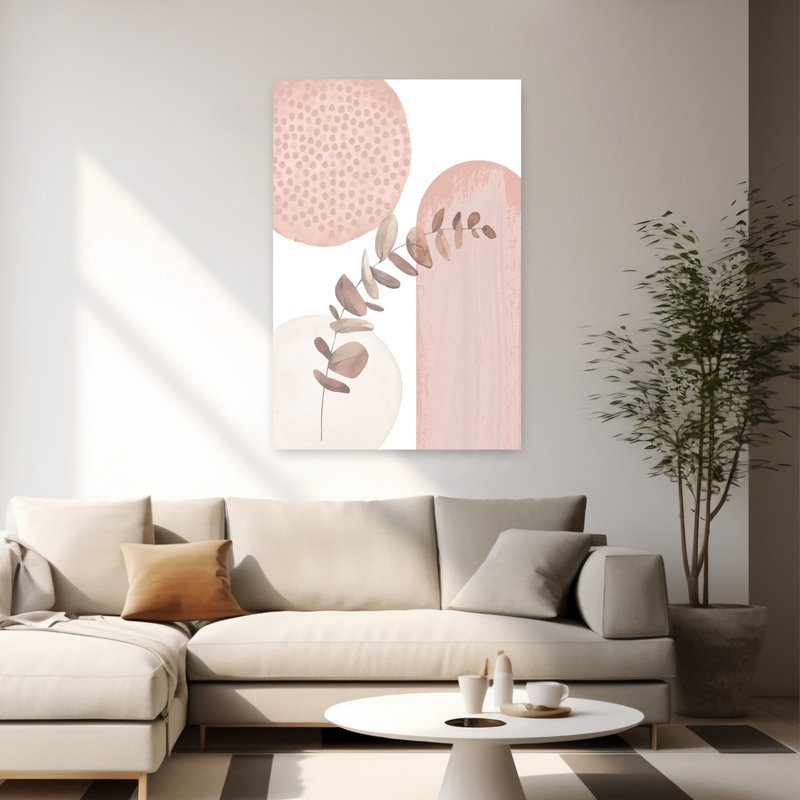 Contemporary Art Abstract Art, 60" H x 40" W