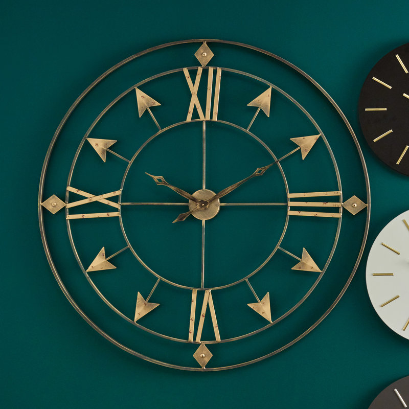 Vax Metal Wall Clock