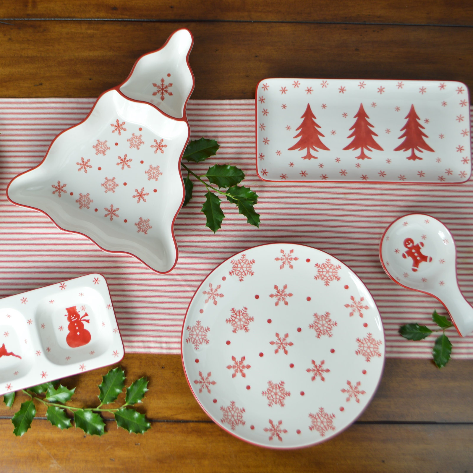 Winterfest Round Platter