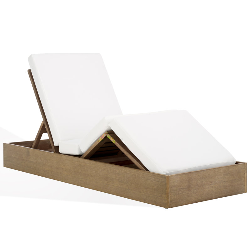 Chaise longue Fatima, Blanc