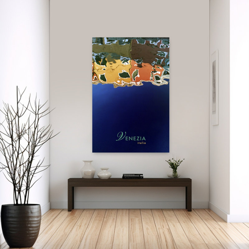 Art contemporain Peaceful Contemporary Architecture, H 60 po x l 40 po