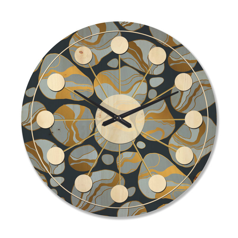 Horloge murale Marble Design IV, Très grand