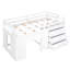 Lit mezzanine simple avec armoire et tablette-1486234521