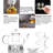 Latitude Run® Jayvyn 33.8oz. Glass Teapot Set