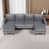Polyester gris est en rupture de stock