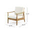 CHAISE CLUB DURABLE pour le salon, le patio et la maison