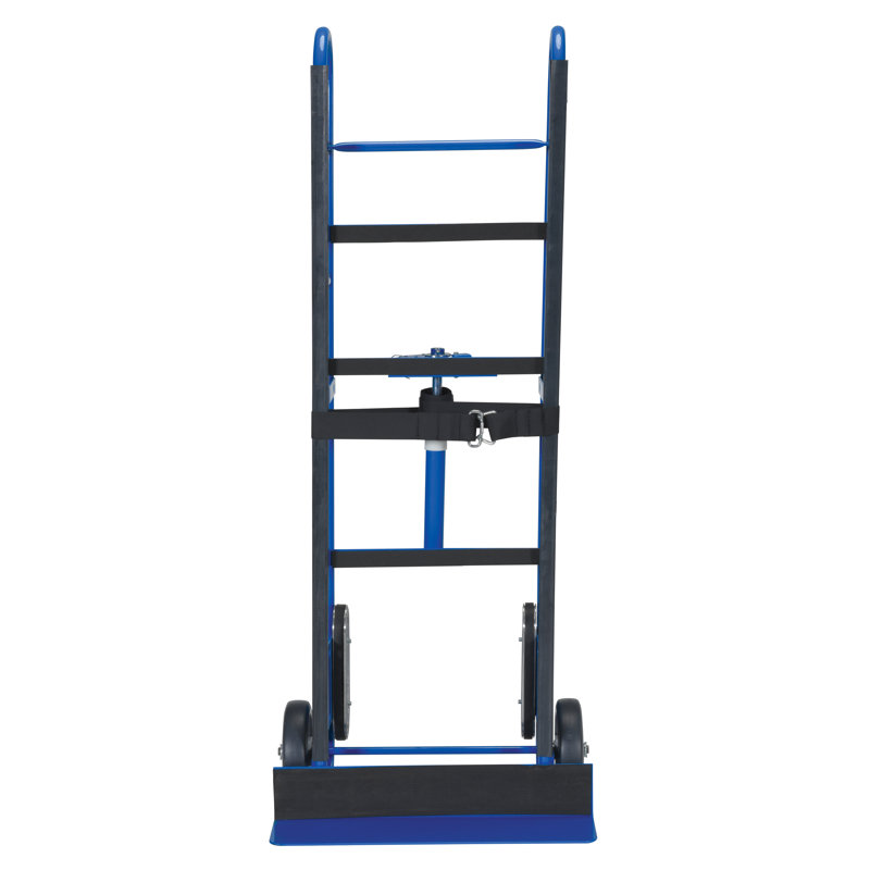 Blue Steel 750 lb Capacity Appliance Hand Truck with Strap