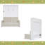 Lit escamotable double pleine grandeur avec coussin-319390680