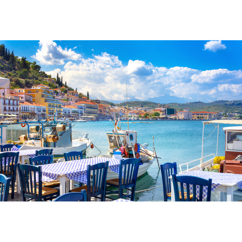 Gythio, Peloponnese, Greece - Wrapped Canvas Print, 81cm H x 122cm W x 3.8cm D