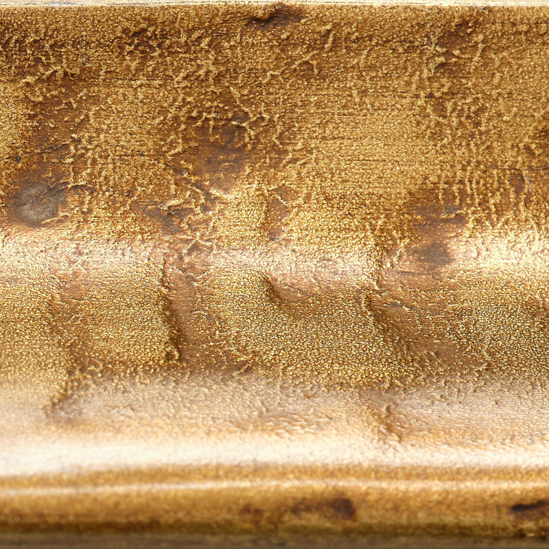Capital Floor Mirror, Gold