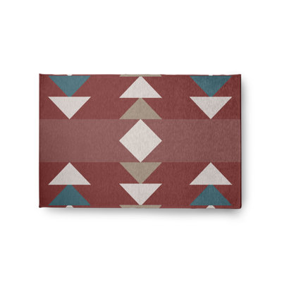 Chenille Geometric Indoor Rug
