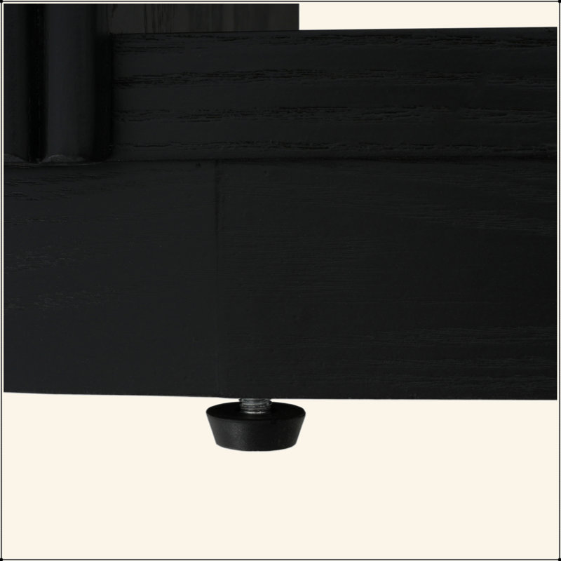 Console de vestibule moderne Mirod, Noir