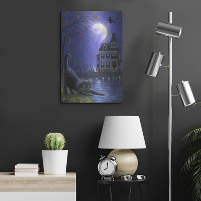 «The Holiday Aisle» «Witch's Moon» par Bridget Voth, art mural en métal