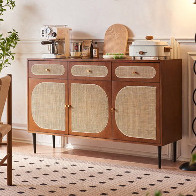 Walnut Solid Wood Sideboard