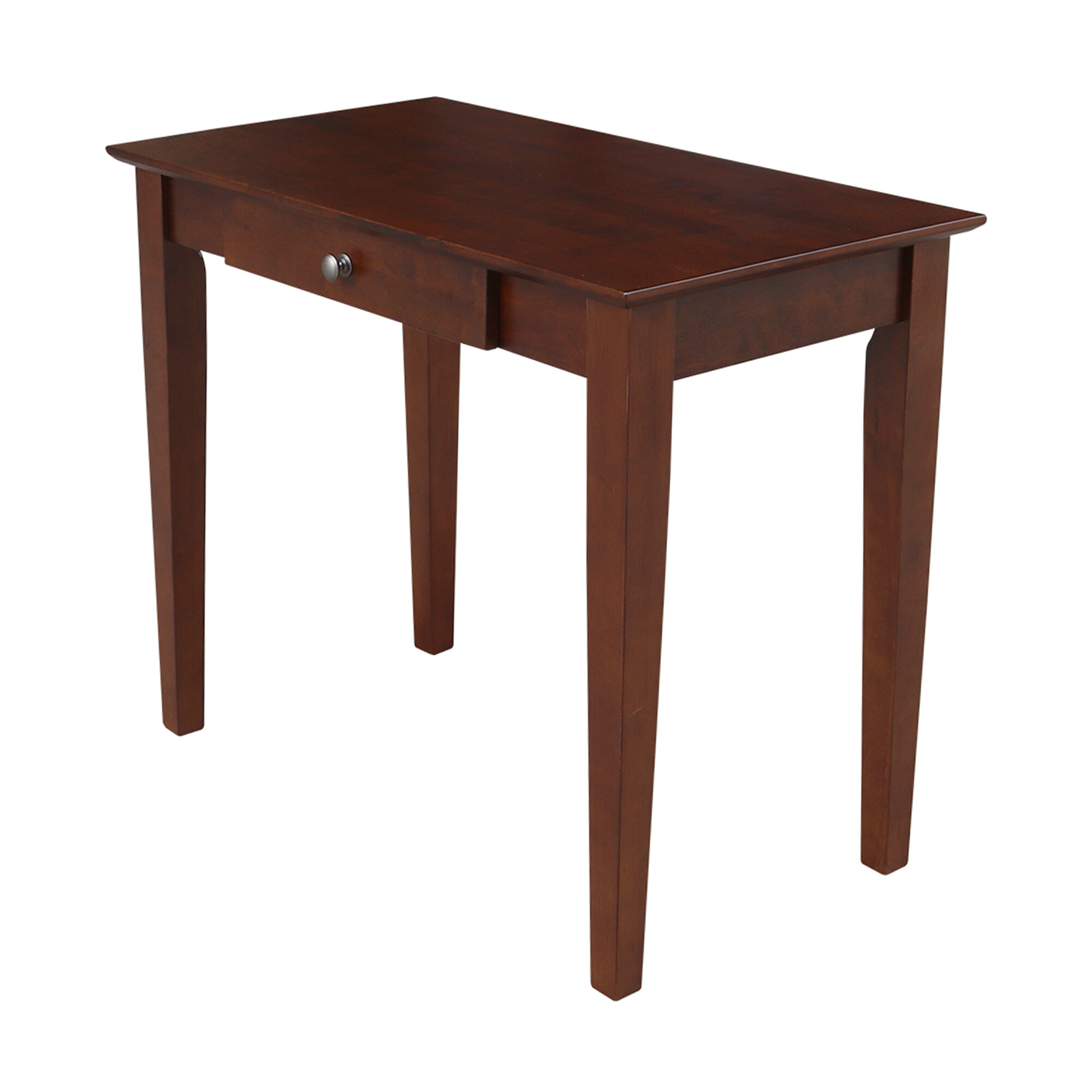 Drayebrooke Espresso Dark Wood Desk - Rooms To Go